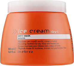 Парфумерія, косметика Маска для сухого і неслухняного волосся - Inebrya Ice Cream Dry-T Mask *