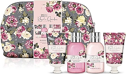 Набор, 5 продуктов - Baylis & Harding Royal Garden Rose Poppy & Vanilla Wash Bag Gift Set — фото N1