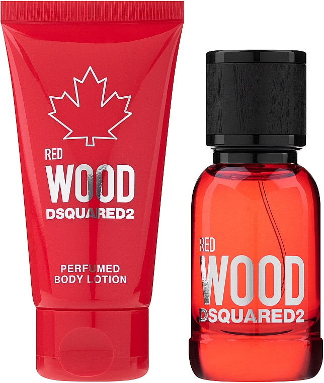 Dsquared2 Red Wood Pour Femme - Набір (edt/30ml + b/lot/50ml) — фото N2