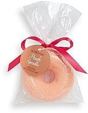 Бомбочка-пончик для ванни "Персик" - I Heart Revolution Peach Sprinkle Bath Fizzer — фото N1