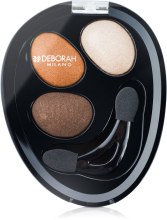 Духи, Парфюмерия, косметика Тени для век - Deborah Hi-Tech Eye Shadow Trio