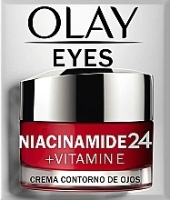 Крем для области вокруг глаз - Olay Eyes Niacinamide 24 + Vitamin E Eye Contour Cream — фото N2