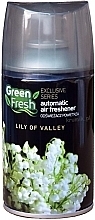 Змінний балон для автоматичного освіжувача повітря "Конвалія" - Green Fresh Automatic Air Freshener Lily of Valey — фото N1