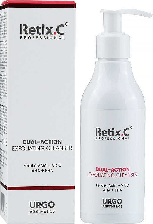 Відлущувальна емульсія для обличчя - Retix.C Dual-Action Exfoliating Cleancer — фото N2