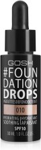 Тональний крем - Gosh Foundation Drops SPF10 — фото N2