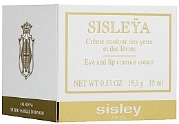 Крем для контуру губ та очей - Sisley Sisleya Eye and lip contour cream — фото N2