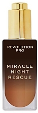 Нічна сироватка для обличчя - Revolution Pro Miracle Night Rescue Serum Advanced Complex — фото N1