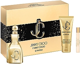 Парфумерія, косметика Jimmy Choo I Want Choo - Набір (edp/100ml + b/lot/100ml + edp/7.5ml)