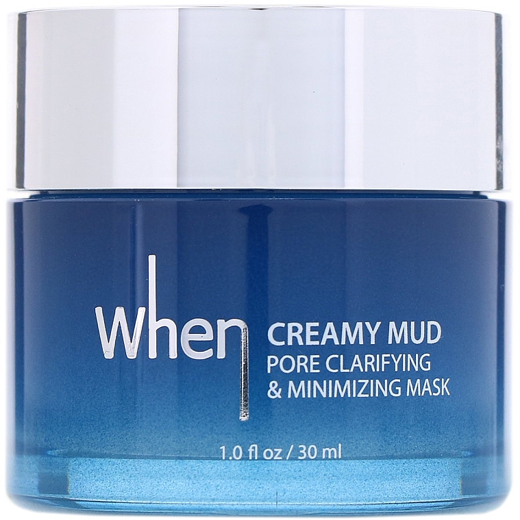 Маска для обличчя кремова, яка очищує та звужує пори - When Creamy Mud Pore Clarifying & Minimizing Mask — фото N1