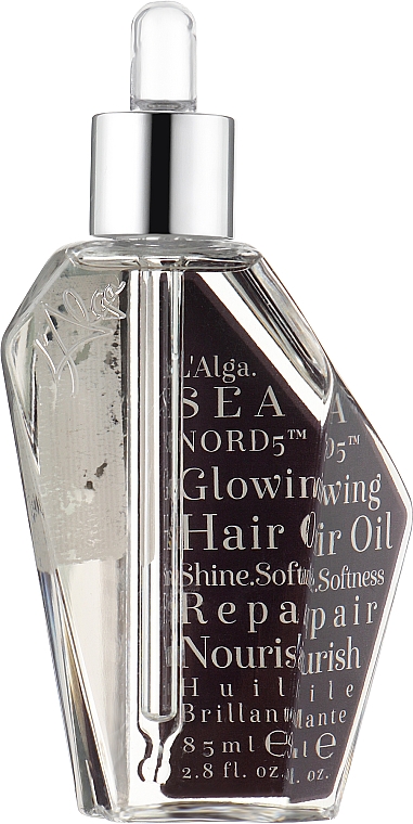 Восстанавливающее масло-блеск для волос - L’Alga Seanord5 Oil — фото N1