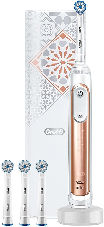 Електрична зубна щітка - Oral-B Genius X 20000 Luxe Edition Rosegold — фото N1