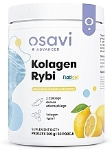 Парфумерія, косметика Риб'ячий колаген із дикої тріски, зі смаком лимона - Osavi Kolagen Rybi