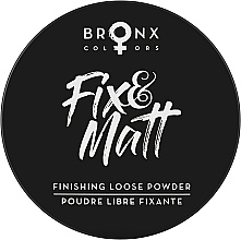 Пудра рассыпчатая матирующая - Bronx Colors Fix & Matt Loose Powder — фото N2