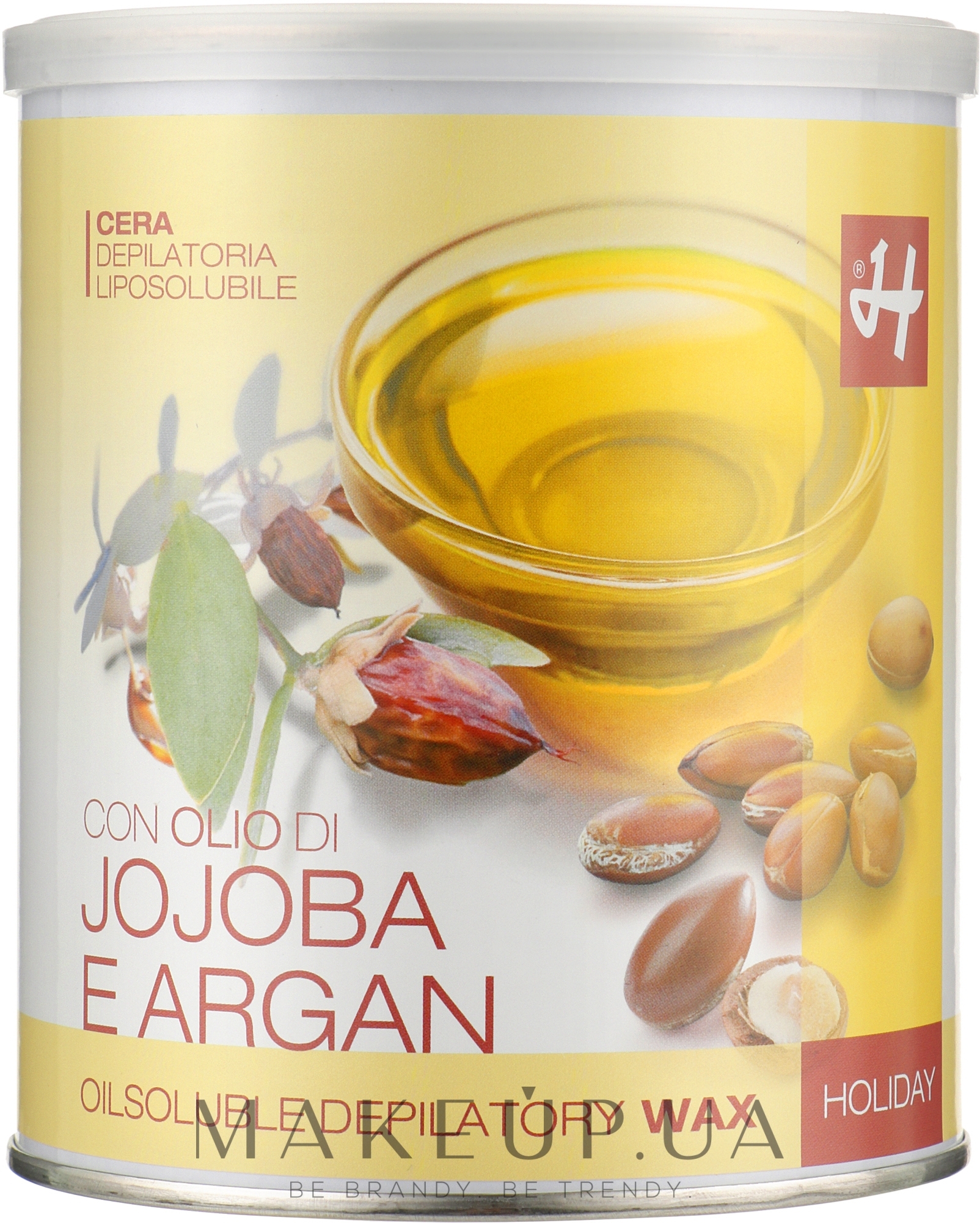 Віск для депіляції з олією арганії й жожоба - Holiday Depilatory Wax Jojoba & Argan Oil — фото 800ml