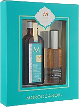 Парфумерія, косметика Набір "Ювілейний" - MoroccanOil (h/oil/light/100ml + b/oil/50ml)