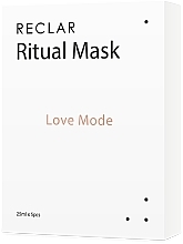 Духи, Парфюмерия, косметика Маска для лица - Reclar Ritual Mask Love Mode 
