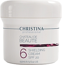 Парфумерія, косметика Захисний крем SPF 20 (крок 6) - Christina Chateau de Beaute Shielding Cream SPF 20