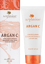 Освітлюючий крем для рук - Arganiae Argan C Brightening Hand Cream — фото N2