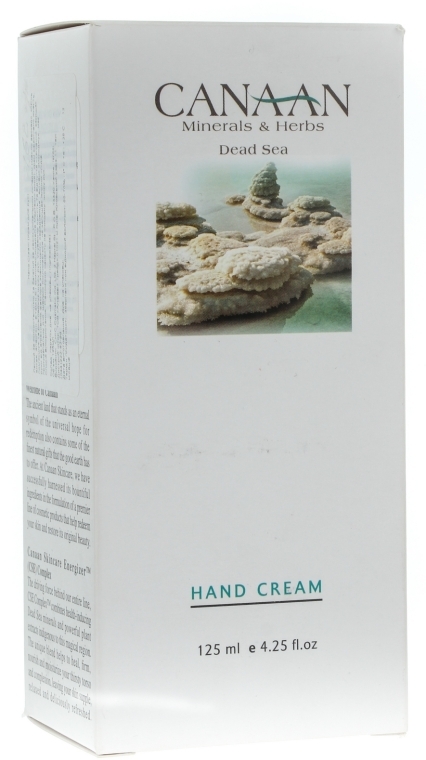 Крем для рук - Canaan Minerals & Herbs Hand cream