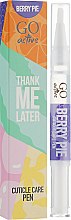 Духи, Парфюмерия, косметика Масло для кутикулы - GO Active Thank Me Later Berry Pie Cuticle Care Pen