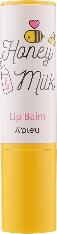 Живильний бальзам для губ - A'Pieu Honey & Milk Lip Balm — фото N1
