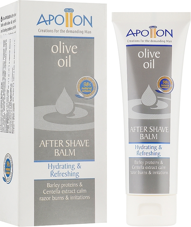 УЦЕНКА Увляжняющий и освежающий лосьон после бритья - Aphrodite Apollon After Shave Balm * — фото N2