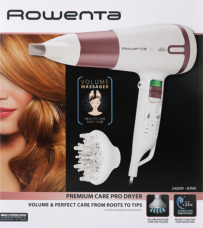 Фен для волосся - Rowenta Premium Care PRO CV7461F0 — фото N2