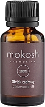 Масло косметическое "Кедр" - Mokosh Cosmetics Cedarwood Oil — фото N1