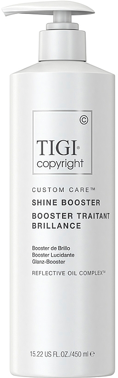 Крем-бустер для волос, усиливающий блеск - Tigi Copyright Custom Care Shine Booster — фото N2