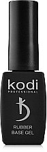 Каучукова база для гель-лаку, чорна - Kodi Professional Rubber base Gel Black — фото N1