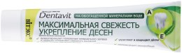 Парфумерія, косметика Зубна паста "Максимальна свіжість і зміцнення ясен" - Вітекс Dentavit