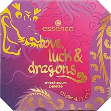 Духи, Парфюмерия, косметика Палетка для макияжа - Essence Love, Luck & Dragons Eyeshadow Palette