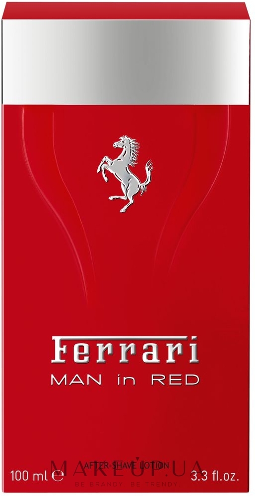 Ferrari man in red