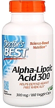 Парфумерія, косметика Альфа-ліпоєва кислота, 300 мг - Doctor's Best Alpha Lipoic Acid