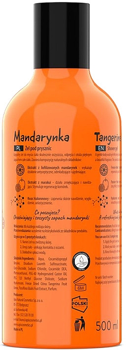 Гель для душа "Мандарин" - APIS Professional Fruit Tangerine Shower Gel — фото N2