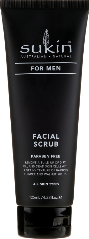 Скраб для лица - Sukin For Men Facial Scrub — фото N1