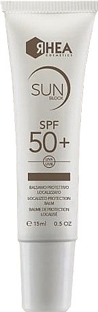 Бальзам водостойкий SPF50 - Rhea Cosmetics Sun Block SPF50+ — фото N1