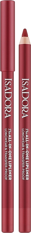 Карандаш для контура губ - IsaDora All-In-One Lipliner — фото N1