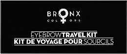 Палітра для брів - Bronx Colors Ash Brown Eye Brow Travel Kit — фото N2