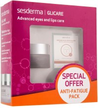 Парфумерія, косметика Набір - SesDerma Laboratories Glycare (eye/gel/30ml + mask/1шт)