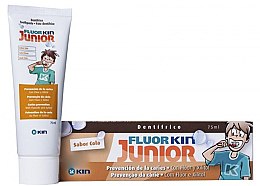 Парфумерія, косметика Зубна паста для дітей "Кола" - Kin Fluor Junior Cola Flavor Toothpaste