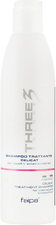 Шампунь для чутливої шкіри голови - Faipa Three Colore Delicat Treatment Shampoo — фото N3