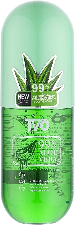 Универсальный увлажняющий гель "Алоэ вера" - TVO 99% Aloe Vera Moisturizing Gel — фото N1