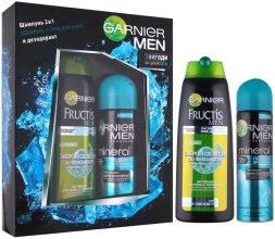 Духи, Парфюмерия, косметика Набор "Энергия Свежести" - Garnier Fructis Men (deo/150ml + shm/250ml)