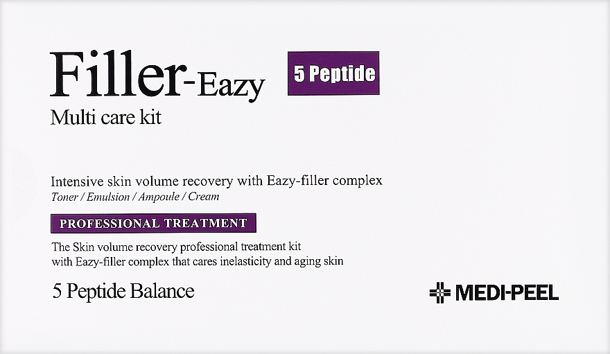 Набір - Medi-Peel Eazy Filler Multi Care Kit (ton/30ml + emuls/30ml + amp/30ml + cr/50ml)