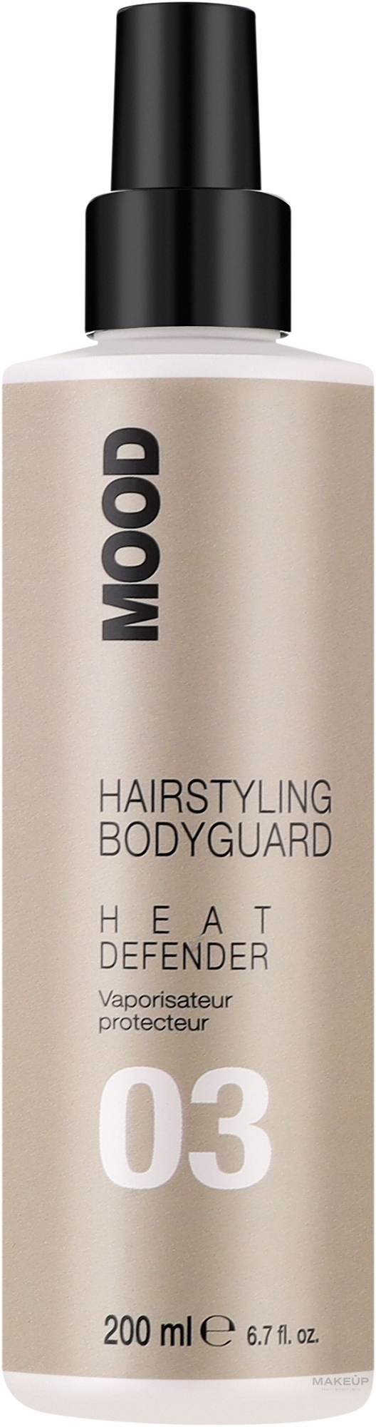 Термозахисний спрей - Mood 03 Heat Defender Hairstyling Bodyguard — фото 200ml