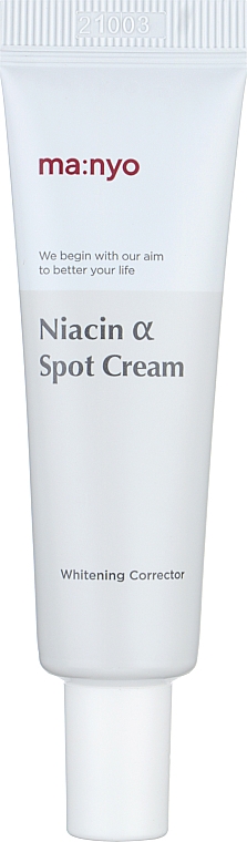 Відбілювальний крем - Manyo Factory Niacin Alpha & Spot Cream — фото N1
