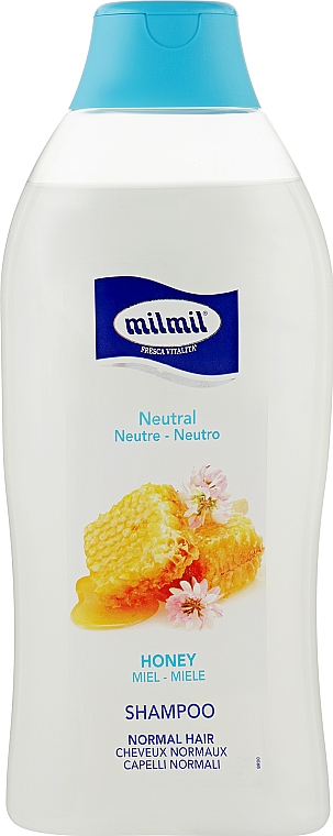 Шампунь нейтральний для нормального волосся з екстрактом меду - Mil Mil — фото N1