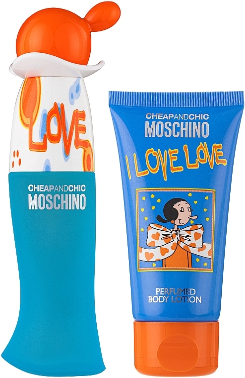Moschino I Love Love - Набір (edt/30ml + b/lot/50ml) — фото N2