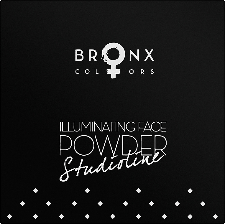 УЦІНКА Хайлайтер для обличчя - Bronx Colors Studioline Illuminating Face Powder * — фото N2